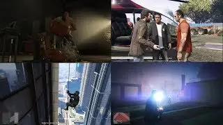 Free Roam & Some Of The Best Missions Gameplay - GTA V