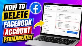 How to Delete Facebook Account Permanently on Desktop/ Laptop/ Mac/ or Chromebook