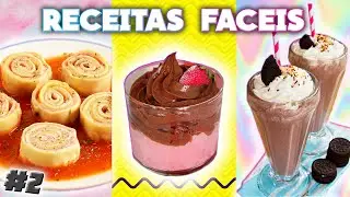 RECEITAS PARA FAZER NA QUARENTENA! #2 Fácil, rápido e gostoso