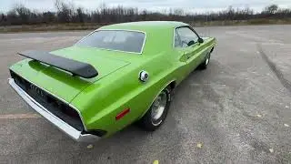 1973 Challenger 340 4speed video 