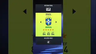 🔥Como jogar com o elenco do Brasil no FIFA 22👑👑🔥 #fifa #fifa22