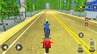 Long Bike Taxi Driver Passenger Transport Android Gameplay #2