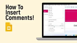 How to Insert Comments in Google Slide Presentation [easy]