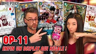 Enfin de la CHANCE sur ce nouveau DISPLAY OP11 ONE PIECE CARD GAME !!