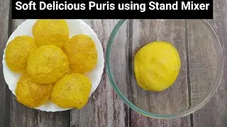 Soft Puri Dough | Inalsa Esperto Stand Mixer | Avani's Food Studio