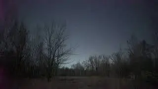 Sony a7s II moonlight test at ISO 102400 (half moon illumination)