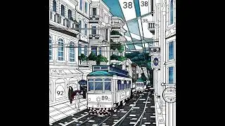 European Street Scene #video #tram #tracks #city #train #european 