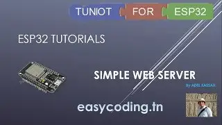 Учебник ESP32 B-03: Запуск простого веб-сервера