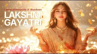 ☀️𝟓𝟐𝟖𝐇𝐳  Celestial Blessings & Riches | Lakshmi Gayatri  for Wealth