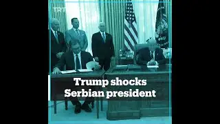 Trump puzzles Serbia's President Vucic