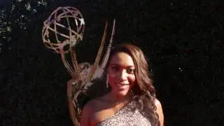 'Tough Love' Actress Verina Banks At The 2017 Daytime Emmys!