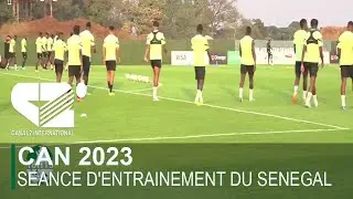 [CAN 2023 ] SEANCE D'ENTRAINEMENT DU SENEGAL