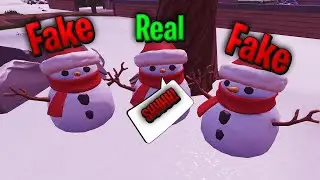 SNEAKY SNOWMAN TROLLING!