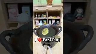 Mini Cooking Real Food Pani Puri #miniaturecooking #minikitchen #masakmini #panipuri #indianfood