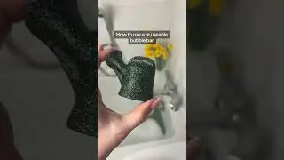 How to use a re useable bubble bar!! #fypyoutube #howtouse #bubblebar