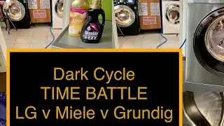 LG v Miele v Grundig, Dark Cycle Time Battle Using Woolite