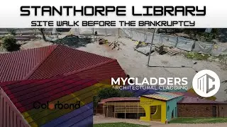 Behind the Scenes: Stanthorpe Library & Art Gallery Construction | Roofing & Cladding in Progress