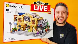 🔴 MrShark LIVE | Stavíme Nádraží Brick Cross! 🚉