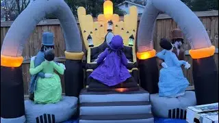 Gemmy 2008 Sams Club 11ft Long Inflatable Organ Dancers