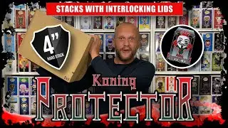 FUNKO POP SHOPLOG | Unboxing Mail Call | Koning Protector | 4 Inch Hard Stack Pop Protectors + Bonus