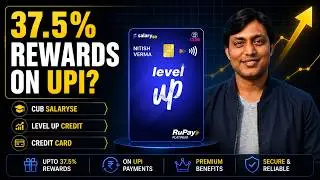 CUB SalarySe Level UP Credit Card | 37.5% Rewards on UPI? 🤯 Level Up Credit Card (Scam or Real?)