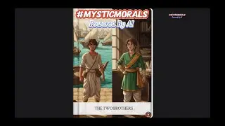 The Two Brothers | A Tale of Honesty, Hard Work & Wisdom | MysticMorals
