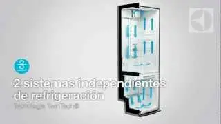 Tecnolog&iacute;a Twin Tech en los frigor&iacute;ficos Electrolux