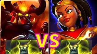 Castle Crush Biggest Unchained Demon VS Biggest Archers Queen | Castle Crush Gameplay | Castle Crush