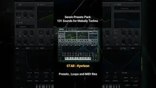 MELODIC TECHNO Serum Presets | Style of Stephan Bodzin, Tale of Us, Innellea, Adriatique