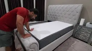 Ghostbed/adjestable bed assembly