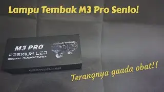 Review + Unboxing Lampu Tembak SENLO M3 Pro! Terang POLLL!