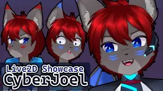 CyberJoel VTuber Model | Live2D Showcase