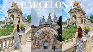 24 HOURS IN BARCELONA TRAVEL VLOG | Ciutadella Park, Mt. Tibidabo & The Famous Pastisseria Hofmann!