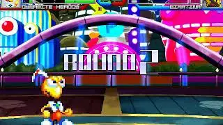 MUGEN battle #53: Dynamite Headdy vs Giratina