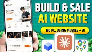 How to Make a Website on Mobile | No Code, AI, Using Phone 2026 (Hindi)