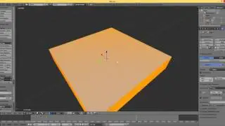 Blender - Tutorial r&aacute;pido - Dynamic paint com part&iacute;culas