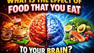 What is the Effect of Food that you Eat to your Brain!!!