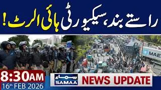 Imran Khan's Health | PTI Leaders Protest | 8:30 AM News Update | 16 Feb 2026 | SAMAA TV