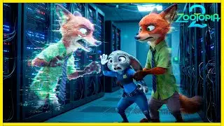 ZPD HACKED BY AI! 🚨 DIGITAL CHAOS IN ZOOPOLIS! (NICK AND JUDY VS. THE TIMER 00:01) ZOOPOLIS 2