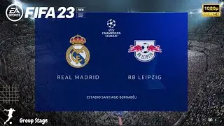 FIFA 23 - Real Madrid vs RB Leipzig - Toni Kroos vs Timo Werner, | #uefa - Group Stage | Gameplay
