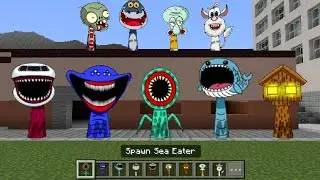Sprunki OC Sea Eater Added to Minecraft PE