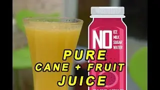 Cane Juice without water, Ice, Sugar & Milk - Real fresh Juice with cane