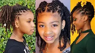 50+ PRETTY LOCS STYLES FOR KIDS😍. Short, Medium & Long.