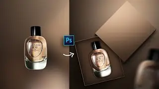 Design perfume Box in Photoshop || #ProductManipulation #PhotoshopTutorial #perfume