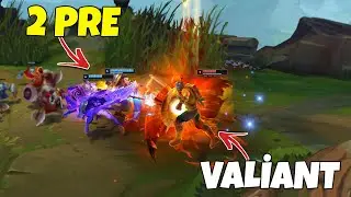Arka Arkaya Gank Yediğiniz Zaman Korkmayın! İkisini Birlikte Kesin 😎 | Valiant