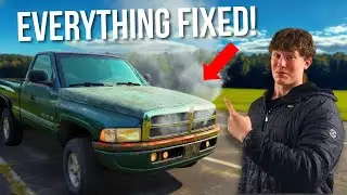 Полностью отремонтировал свой Dodge Ram за 700 долларов!