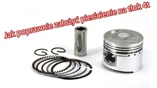 Jak prawidłowo założyć pierścienie na tłok do 4t loncin romet lifan bashan ogar router fmb yx cross