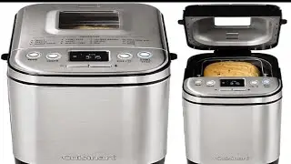 Cuisinart Bread Maker Machine Compact and Automatic Customizable Settings Up to 2lb Loaves