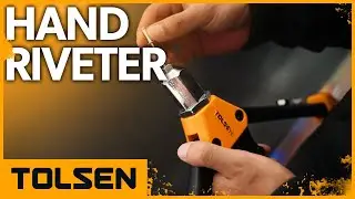 TOLSEN Hand Riveter | Rivet Nut Tool | Riveting Tool