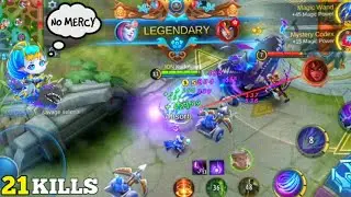 NO MERCY 21KILLS SELENA GAMEPLAY | MOBILE LEGEND
